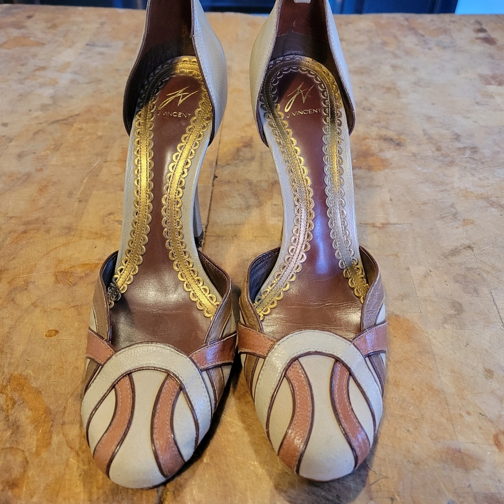 J Vincent Leather Heels